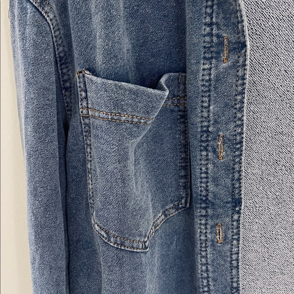 Denim Shirt Jacket - Picture 3 of 5